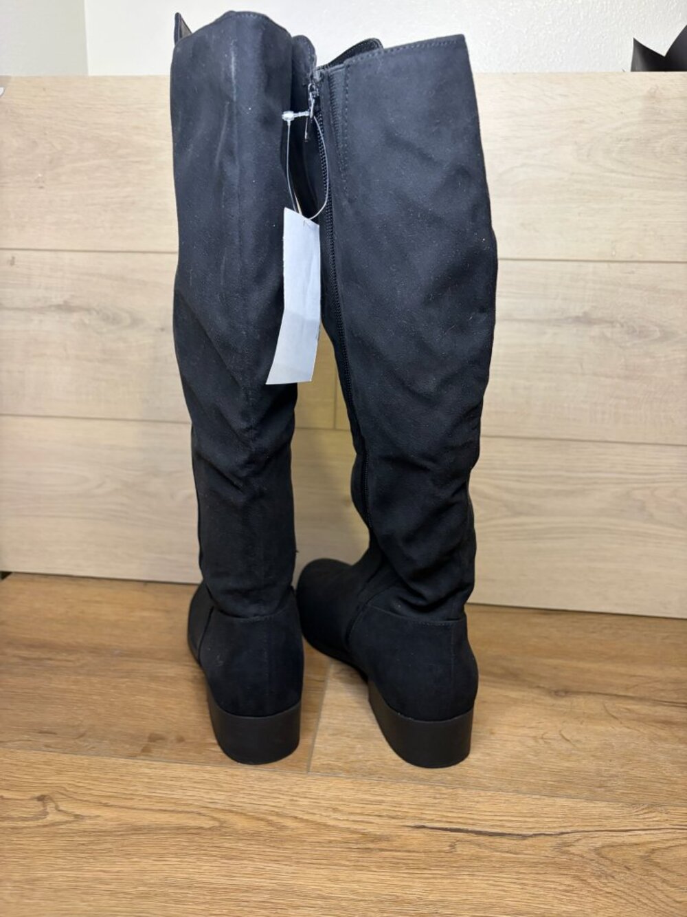 Macys Style Co Over The Knee Boot Black Size 9 NWT - Picture 3 of 3